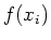 $f(x_i)$